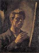 Theo van Doesburg Self-portrait painting